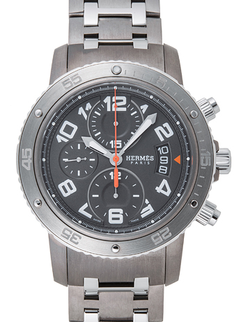 エルメス クリッパー メカニカル クロノグラフ マキシ CP2.941.230/4963 グレー 新品 28622 エルメス クリッパー メカニカル クロノグラフ マキシ CP2.941.230/4963 グレー 新品 28622