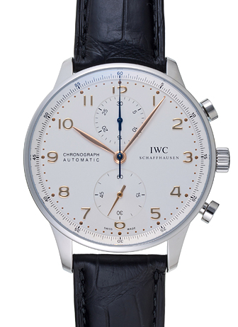 IWC ポルトギーゼ クロノグラフ IW371445 ホワイト 新品 14060 IWC ポルトギーゼ クロノグラフ IW371445 ホワイト 新品 14060