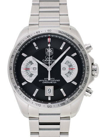 タグ・ホイヤー グランドカレラ クロノグラフ CAV511A.BA0902 ブラック 新品 14796 タグ・ホイヤー グランドカレラ クロノグラフ CAV511A.BA0902 ブラック 新品 14796