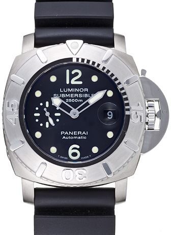 パネライ ルミノール サブマーシブル2500m PAM00285 ブラック USED 20570 パネライ ルミノール サブマーシブル2500m PAM00285 ブラック USED 20570