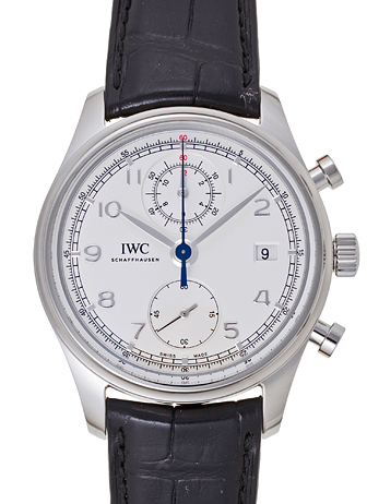IWC ポルトギーゼ クロノグラフ IW390403 ホワイト 新品 25772 IWC ポルトギーゼ クロノグラフ IW390403 ホワイト 新品 25772