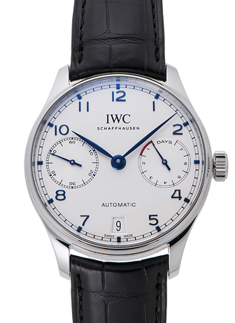 IWC ポルトギーゼ 7デイズパワーリザーブ IW500705 シルバー USED 33537 IWC ポルトギーゼ 7デイズパワーリザーブ IW500705 シルバー USED 33537