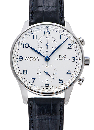 IWC ポルトギーゼ クロノグラフ IW371446 ホワイト USED 40930 IWC ポルトギーゼ クロノグラフ IW371446 ホワイト USED 40930