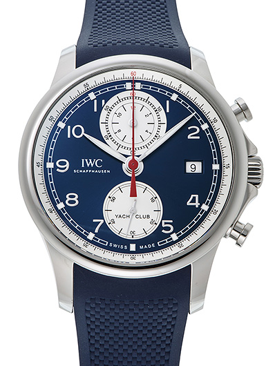 IWC ポルトギーゼ ヨットクラブ クロノグラフ IW390507 ブルー/シルバー 新品 43388 IWC ポルトギーゼ ヨットクラブ クロノグラフ IW390507 ブルー/シルバー 新品 43388
