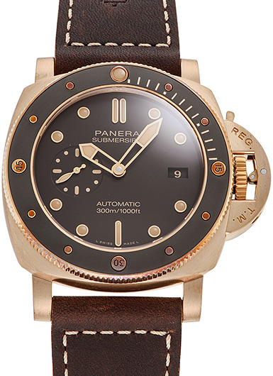 パネライ サブマーシブル ブロンゾ PAM00968 ブラウン 新品 46088 パネライ サブマーシブル ブロンゾ PAM00968 ブラウン 新品 46088