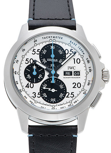 IWC インヂュニア クロノグラフ スポーツ 76th メンバーズ ミーティング IW381201 シルバー/ブラック 新品 47330 IWC インヂュニア クロノグラフ スポーツ 76th メンバーズ ミーティング IW381201 シルバー/ブラック 新品 47330